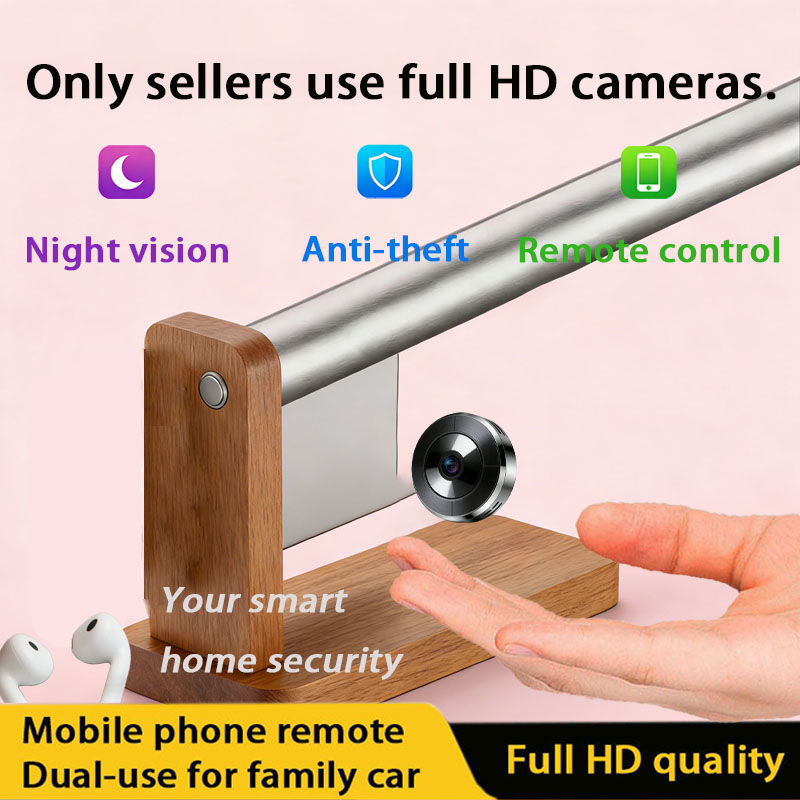 Home Security Hidden Cameras - Brand Wireless Smart Mini Surveillance Camera,