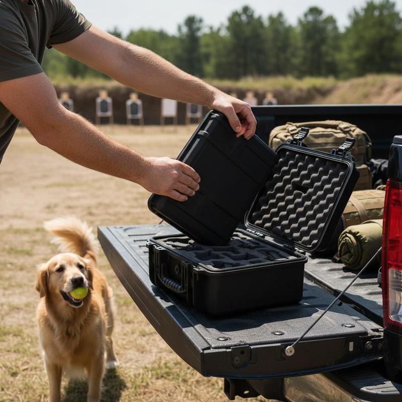 Home Security Gun - Gun Storage Box 15 x 12