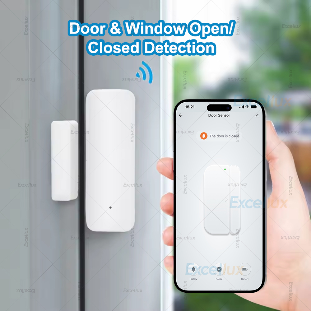 4Pcs Zigbee Door Window Sensor - đánh giá và giá Home Security Systems Wireless