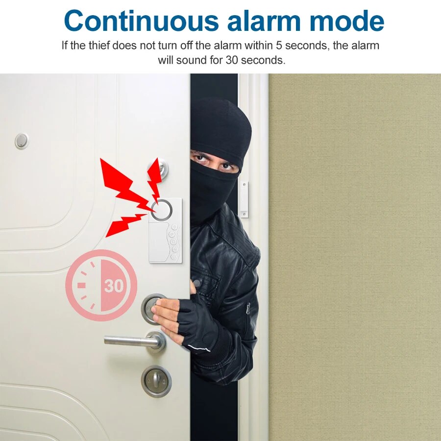 Wireless Door And Window Alarm - đánh giá và giá Home Security Systems Wireless