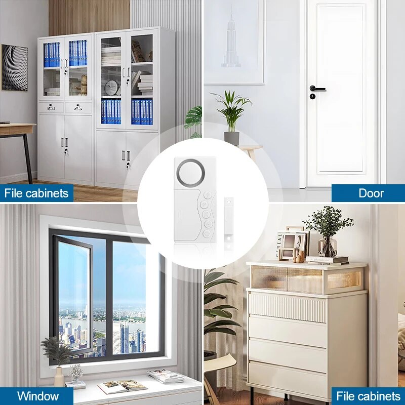 Wireless Door And Window Alarm - đánh giá và giá Home Security Systems Wireless