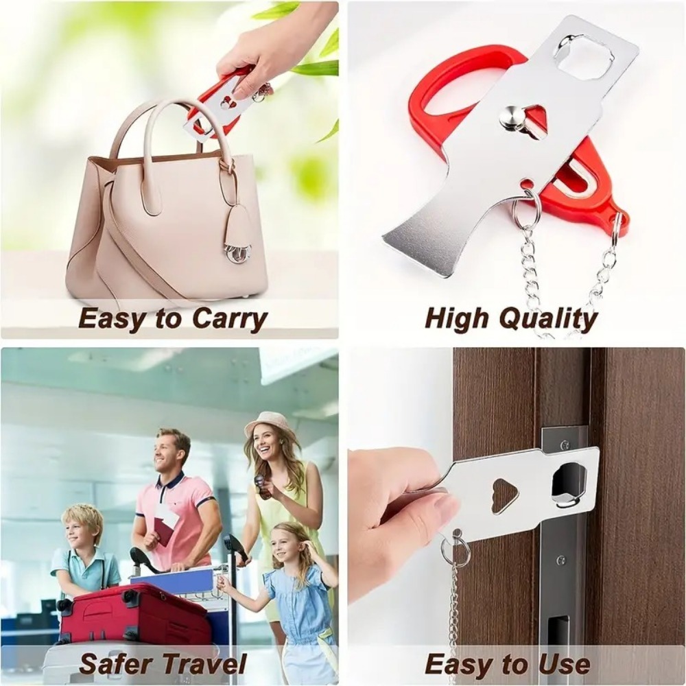 1pc Portable Door Lock For Tra - đánh giá và giá Home Security Providers