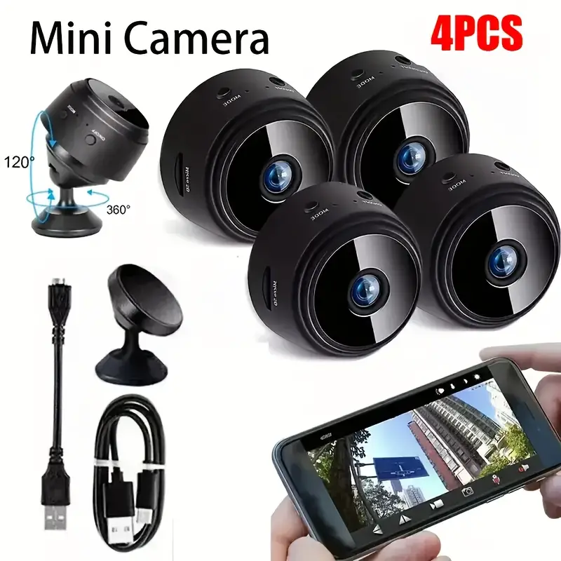 1/4pcs Mini Wireless Camera Wi - đánh giá và giá Home Security Hidden Cameras