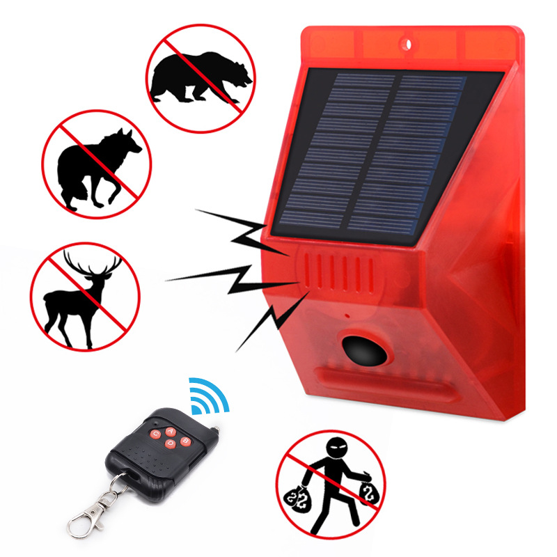 Solar Alarm Lamp Remote Contro - đánh giá và giá Home Security Siren