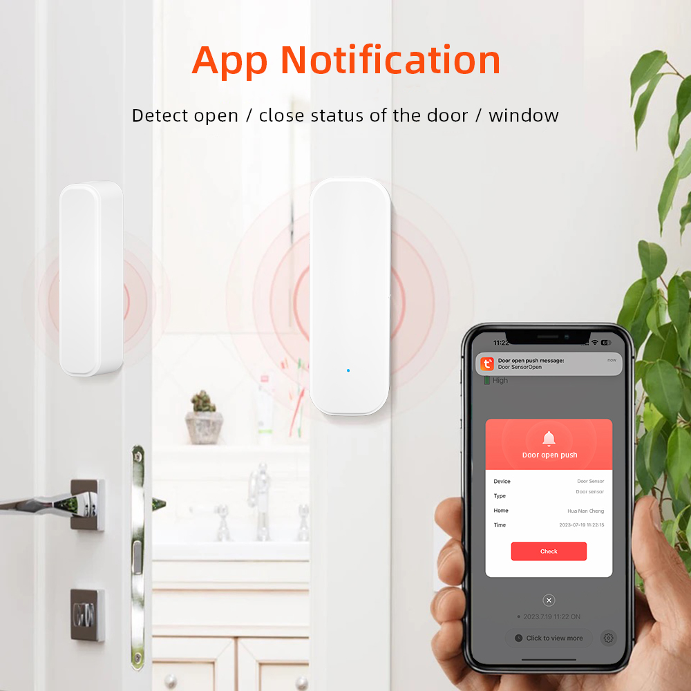 Tuya WiFi Zigbee Window Door S - đánh giá và giá Home Security Services