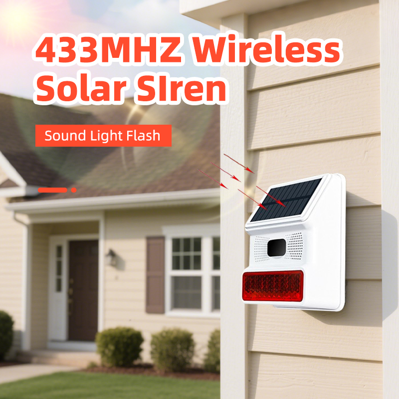 Outdoor Alarm Horn 433MHZ Wire - đánh giá và giá Home Security Siren