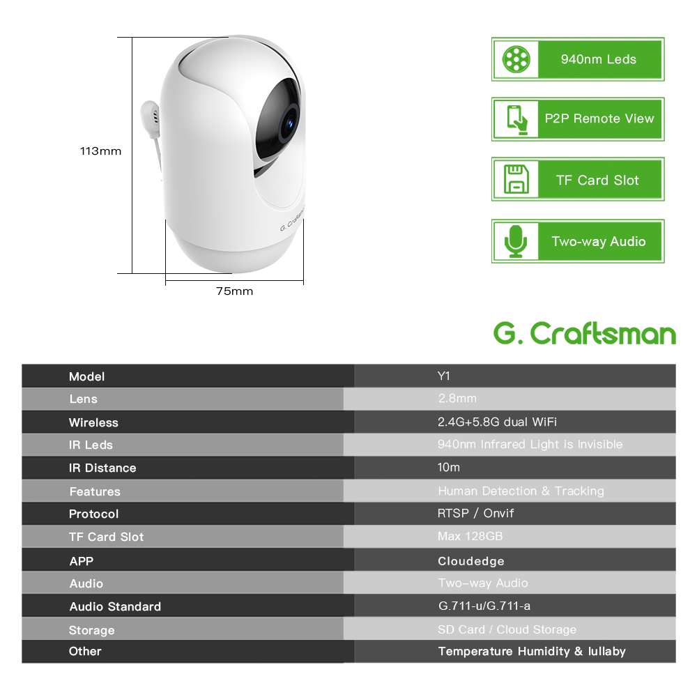 C G,Craftsman Y1 Baby Monitor, - đánh giá và giá Home Security With Monitoring