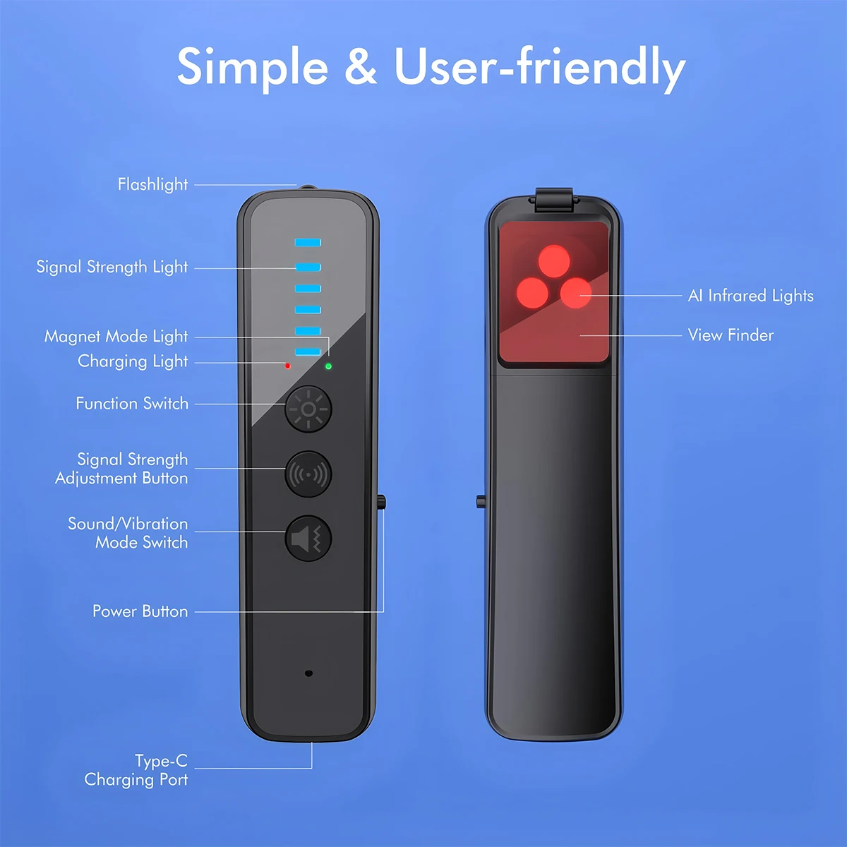 Latest 5 in 1 Anti Spy Detecto - đánh giá và giá Home Security Hidden Cameras