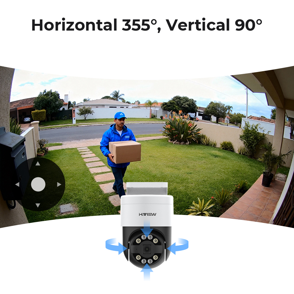 H.view 8Ch 4K 5MP 8MP Cctv Sec - đánh giá và giá Home Security And Camera Systems