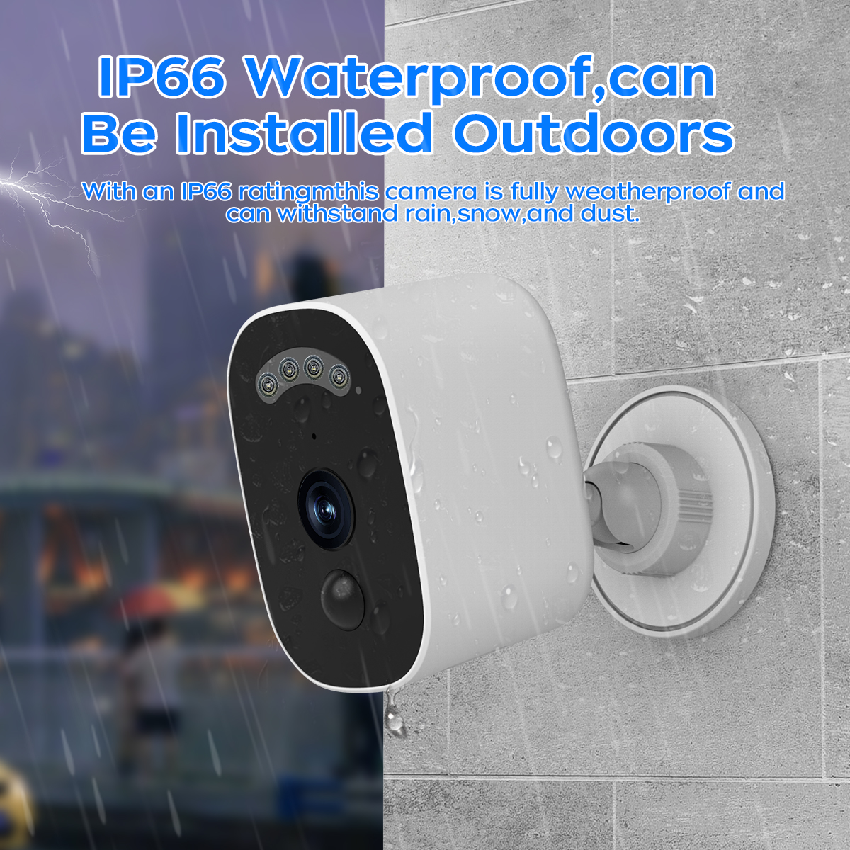Jooan 3K HD Solar Security Cam - đánh giá và giá Home Security Services