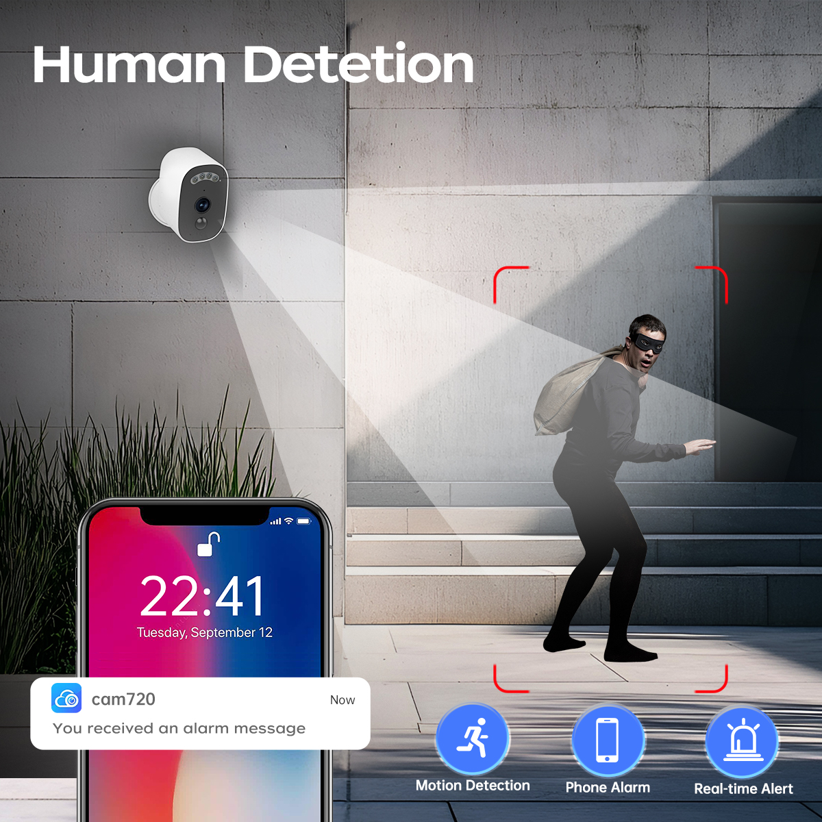 Jooan 3K HD Solar Security Cam - đánh giá và giá Home Security Services