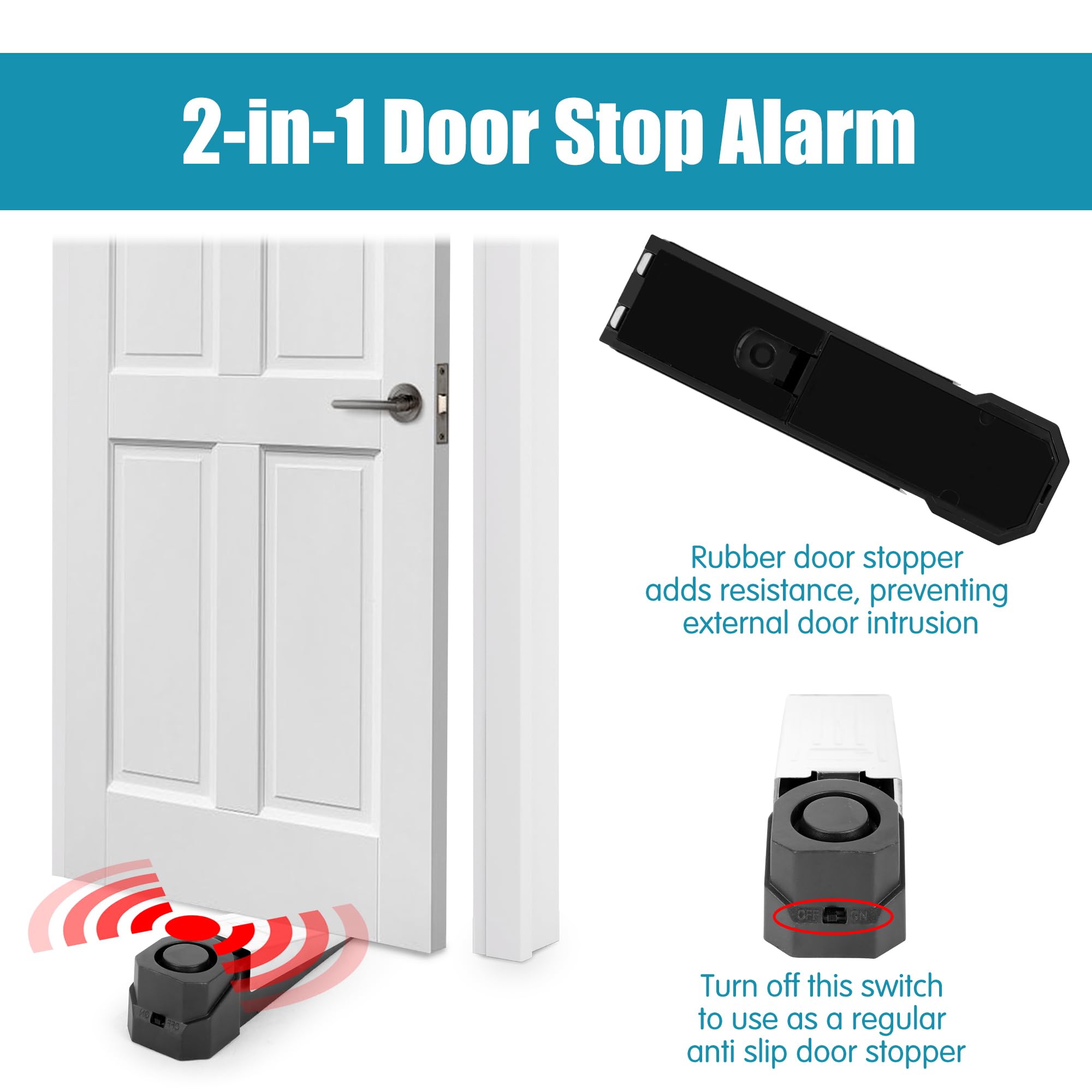 Wireless Door Stop Alarm Syste - đánh giá và giá Home Security Services