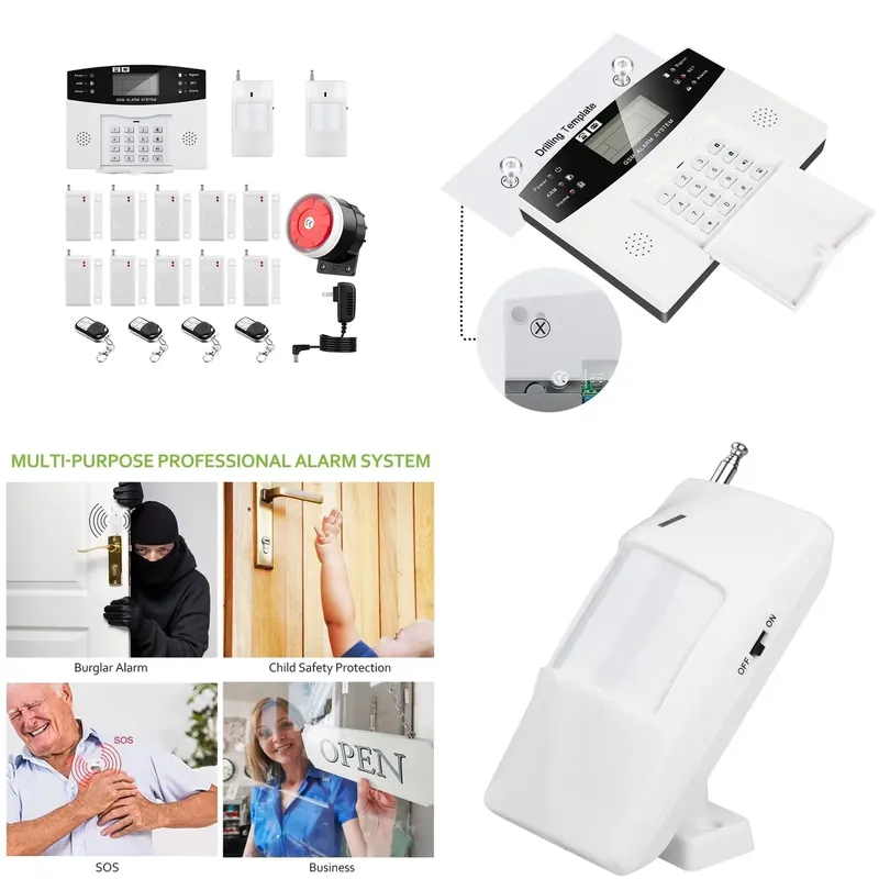 House Burglar Alarm Kit Auto D - đánh giá và giá Home Security Systems Wireless