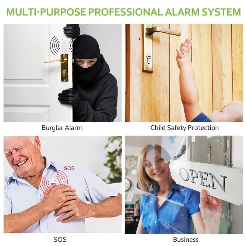 House Burglar Alarm Kit Auto D - đánh giá và giá Home Security Systems Wireless