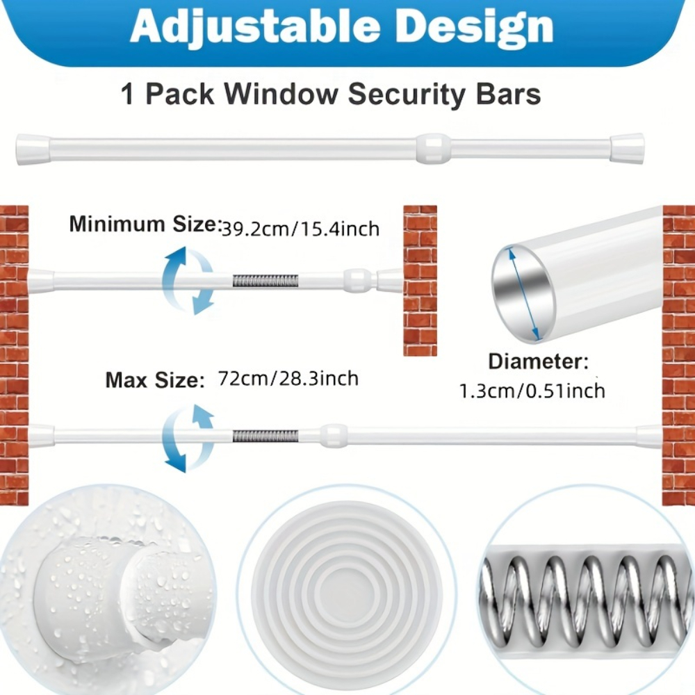 Adjustable Metal Window & Door - đánh giá và giá Home Security Tips