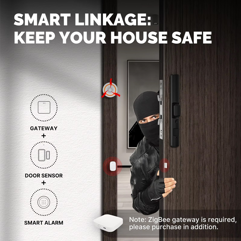MOES Tuya ZigBee Smart Window  - đánh giá và giá Home Security Services
