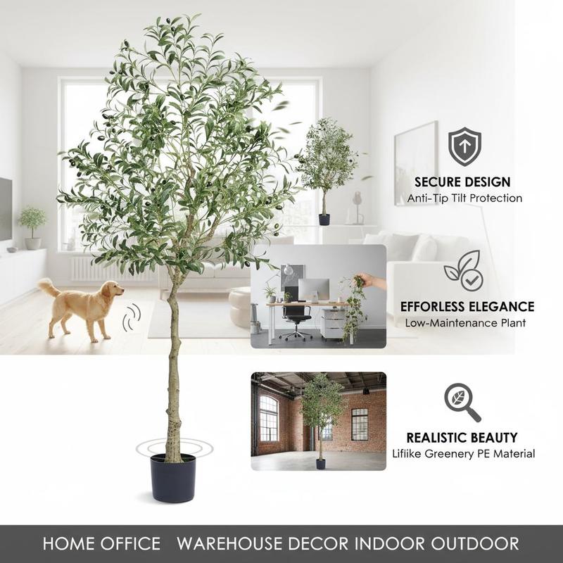 Synthetic Olive Shrub 72 Inch  - đánh giá và giá Home Security Tips