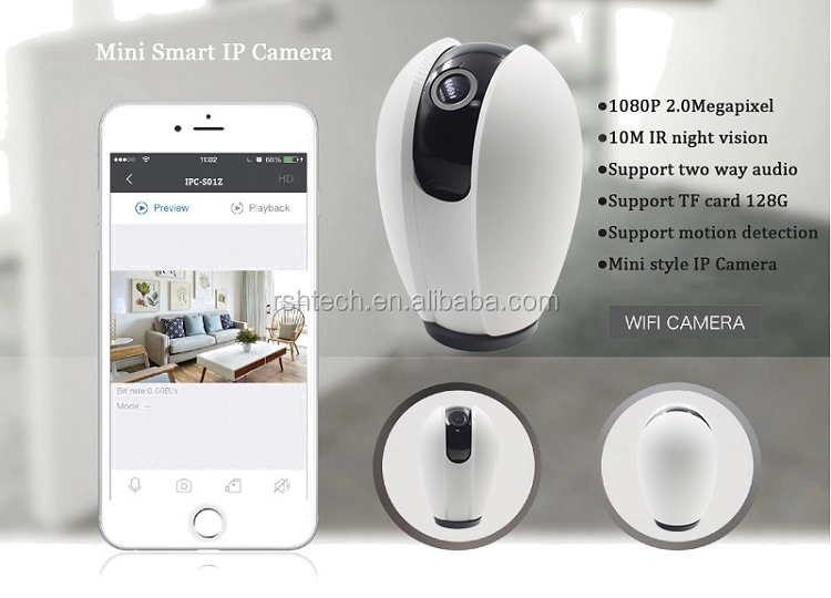 Wireless 1080P IP Camera WiFi  - đánh giá và giá Home Security With Monitoring