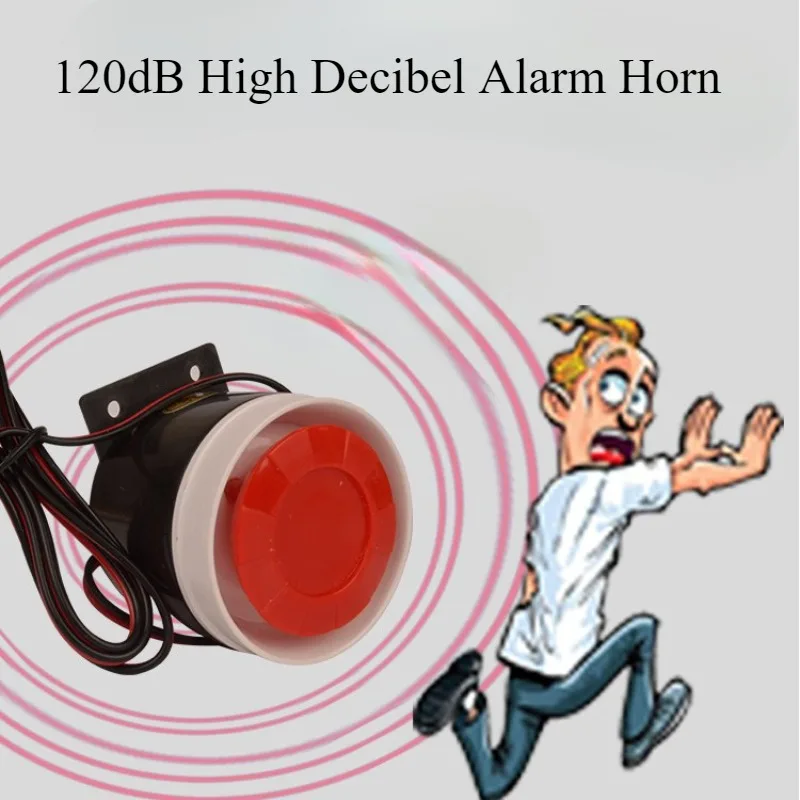 120dB Buzzer Alarm Horn Anti-t - đánh giá và giá Home Security Siren