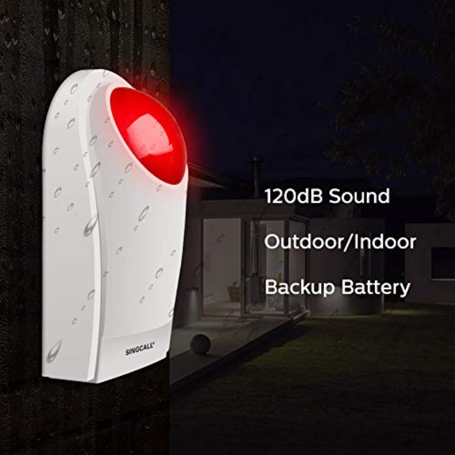Outdoor SOS Alert System for H - đánh giá và giá Home Security Siren
