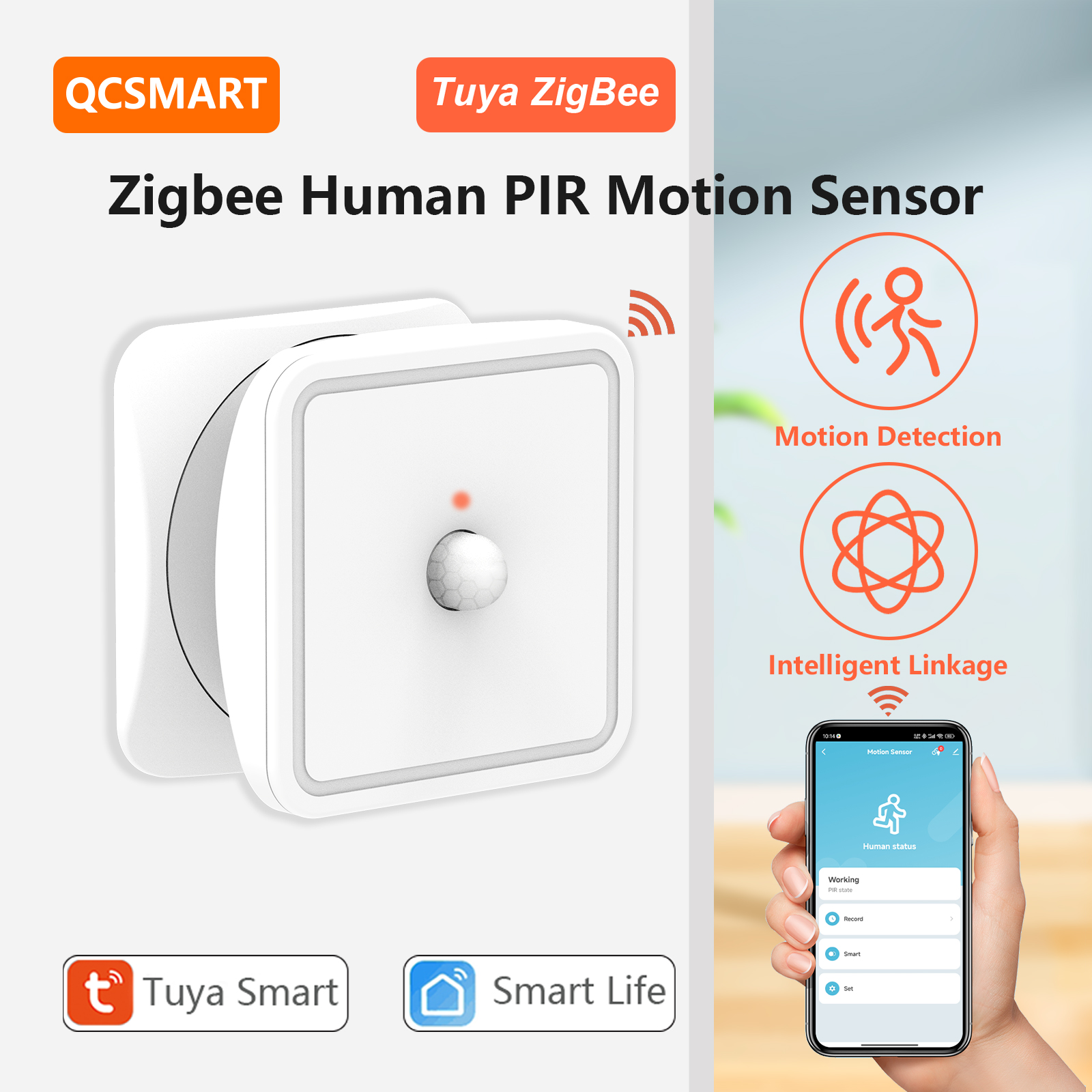 Tuya ZigBee Human Motion Senso - đánh giá và giá Home Security Services