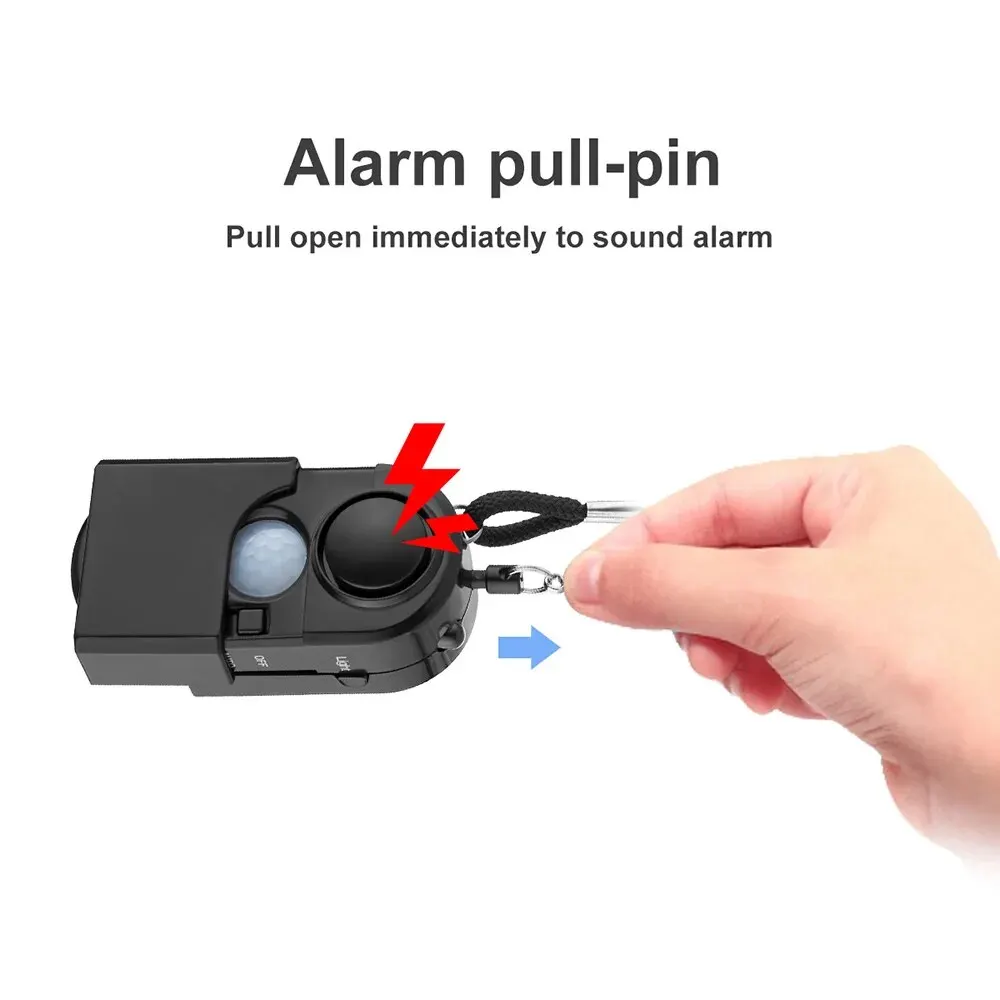 Portable Mini Motion Detector  - đánh giá và giá Home Security Siren