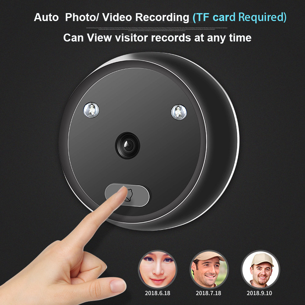 Video Peephole Doorbell Camera - đánh giá và giá Home Security Ring Camera