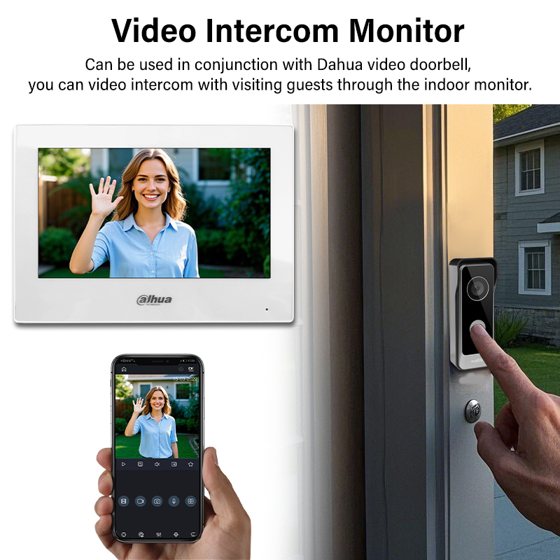 Dahua 2-Wire WiFi Indoor Monit - đánh giá và giá Home Security With Monitoring