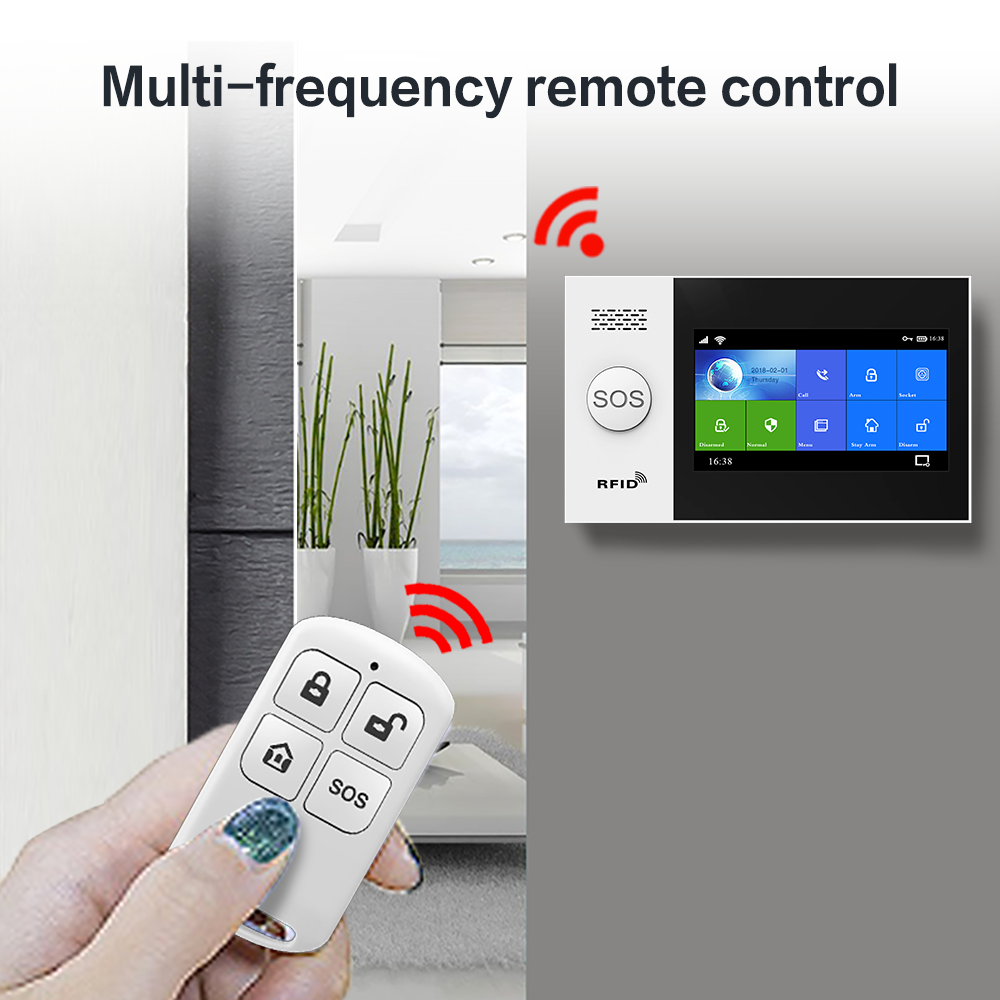 HIVA PF-50 Wireless 433MHz Rem - đánh giá và giá Home Security Systems Wireless