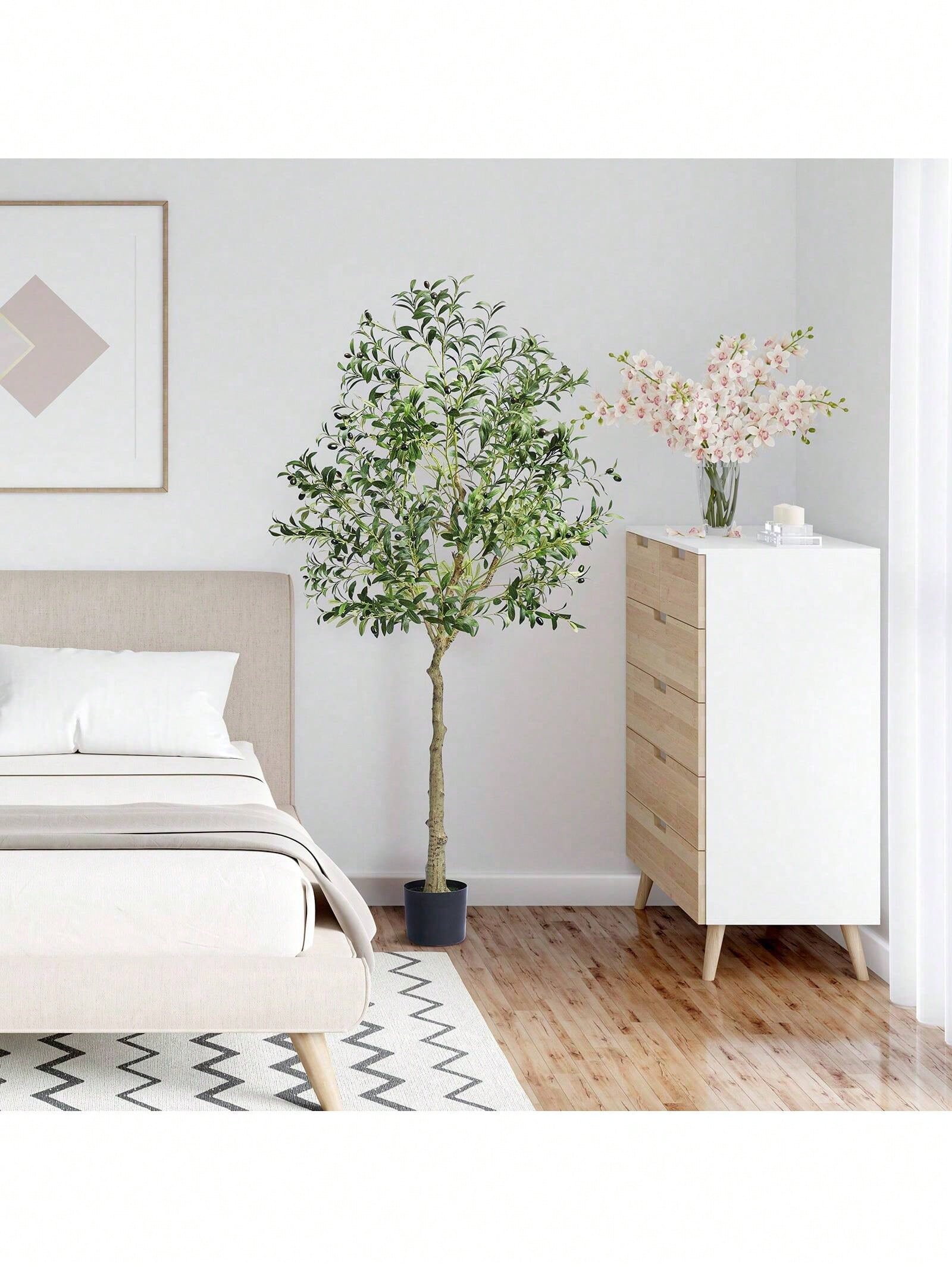 Artificial Olive Tree, 5ft & 6 - đánh giá và giá Home Security Tips