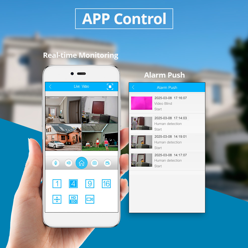 KERUI Mini Network WIFI 8CH NV - đánh giá và giá Home Security Services