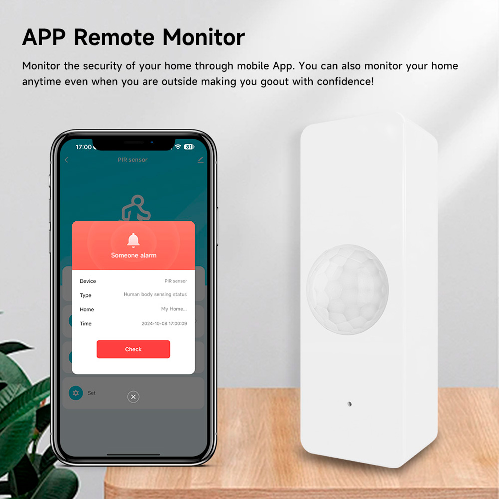 WiFi Smart PIR Motion Sensor T - đánh giá và giá Home Security Services