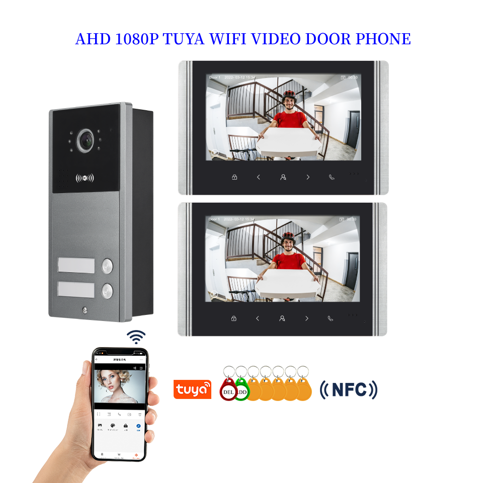 2 Units WIFI Video Intercom RF - đánh giá và giá Home Security Units
