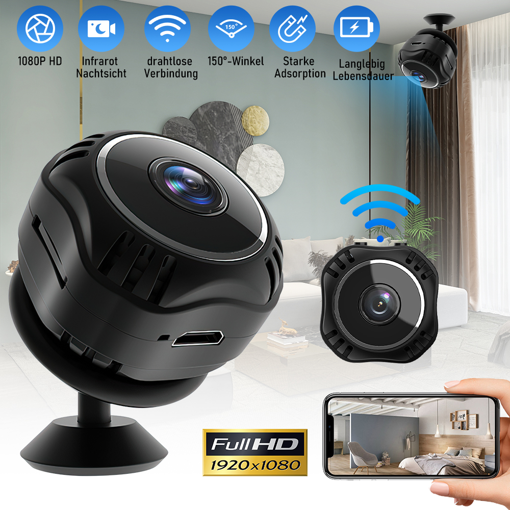 Mini Camera WiFi HD 1080P IP N - đánh giá và giá Home Security Hidden Cameras
