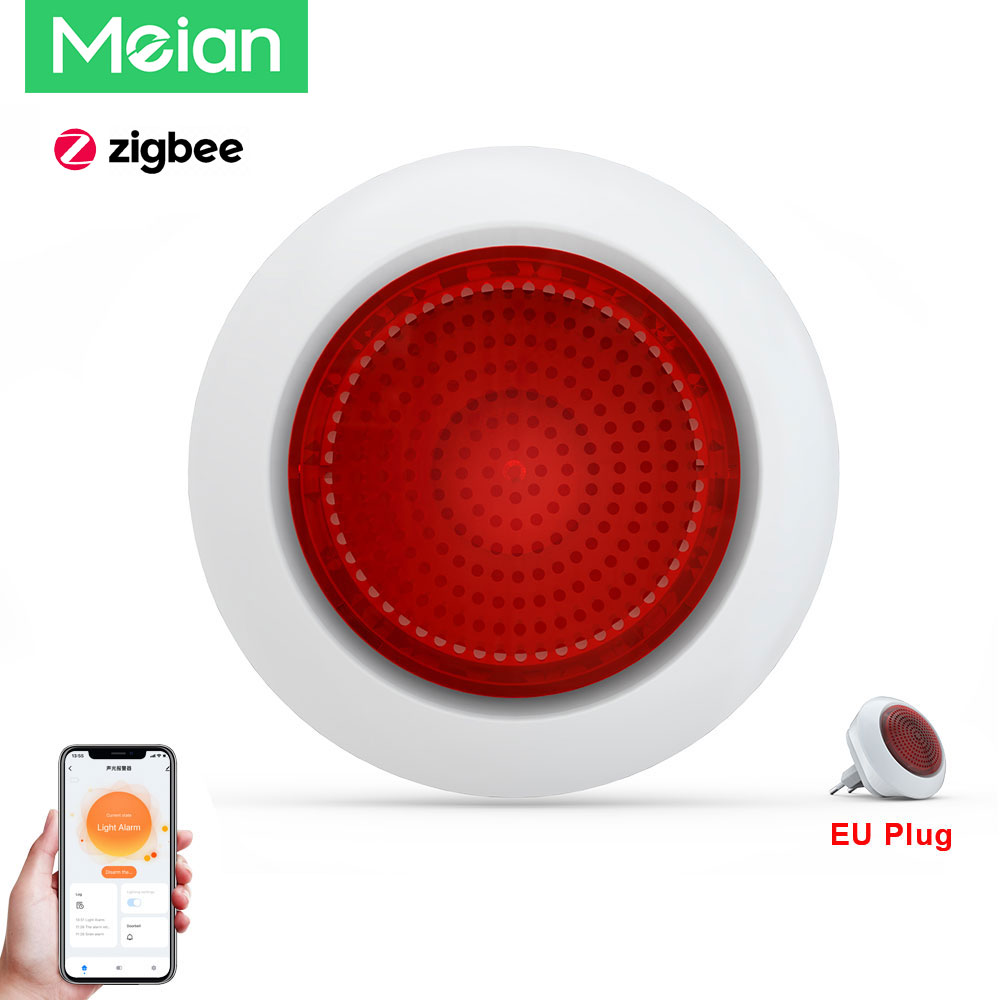 Meian Flash Sound Siren Alarm  - đánh giá và giá Home Security Siren