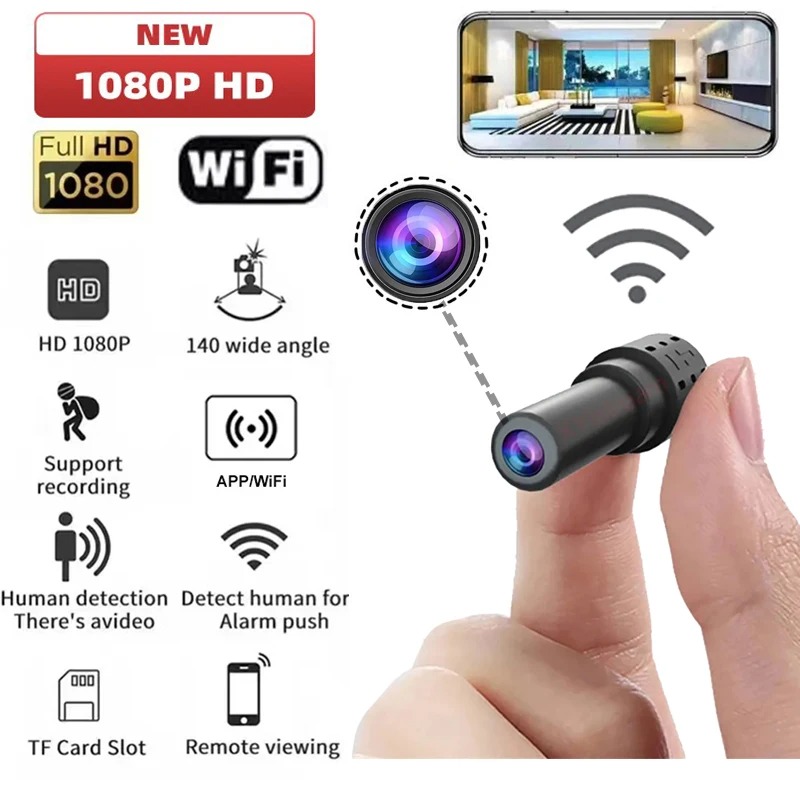 Mini WiFi Camera HD 1080P Indo - đánh giá và giá Home Security With Monitoring