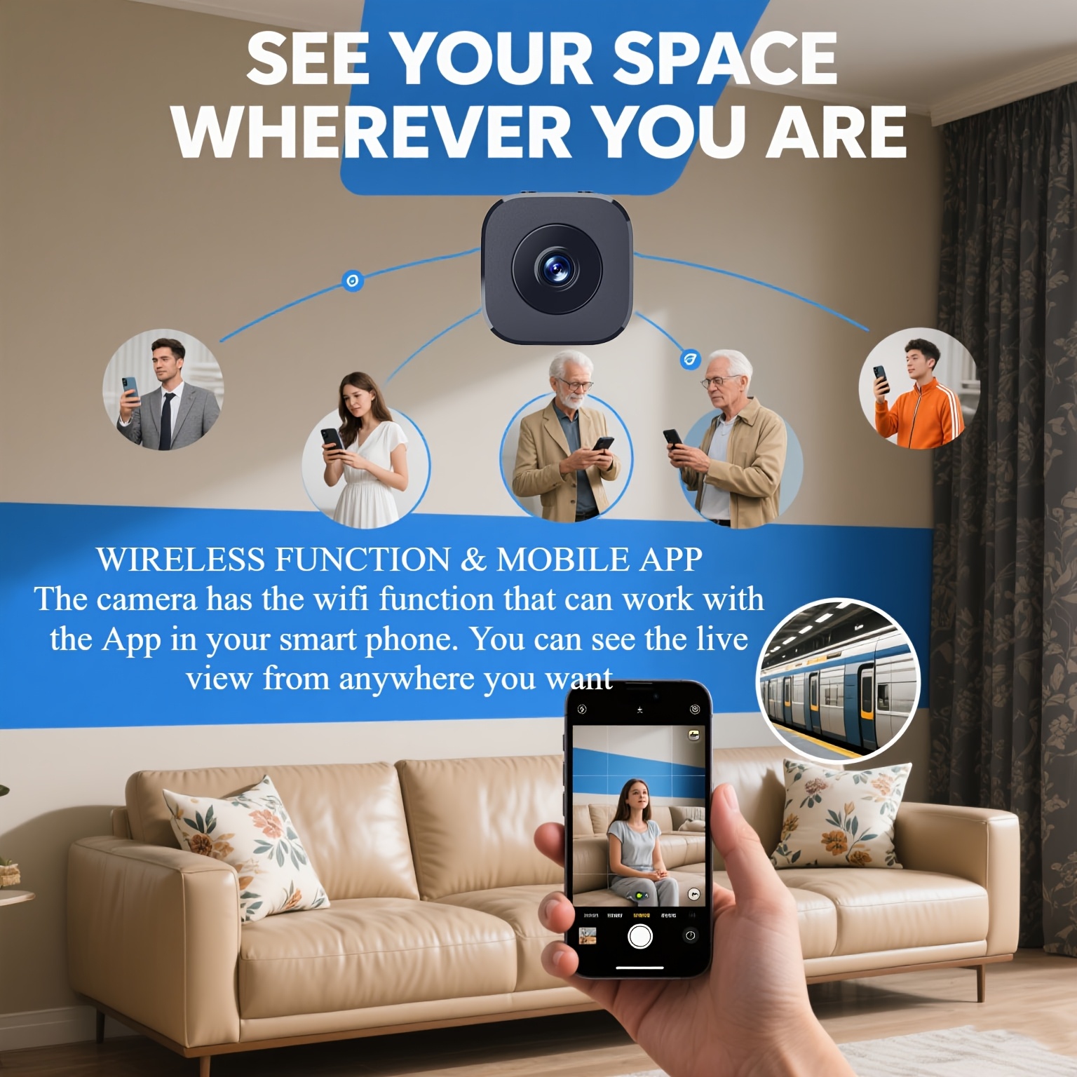 1080P HD Mini WiFi Camera Indo - đánh giá và giá Home Security With Monitoring