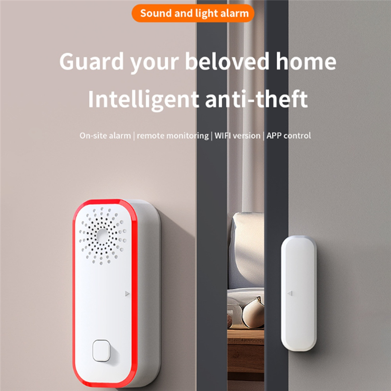【PROMOTION】Wifi Door Window De - đánh giá và giá Home Security Siren