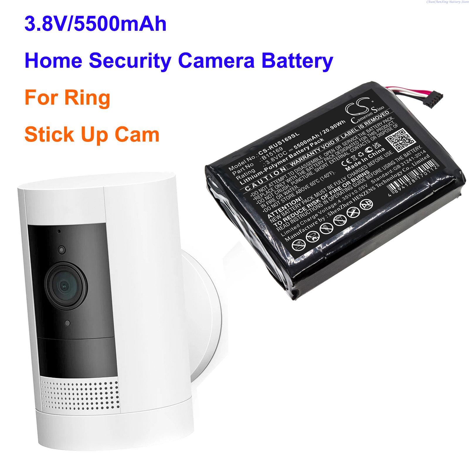 3.8V 5500mAh Home Security Cam - đánh giá và giá Home Security Ring Camera