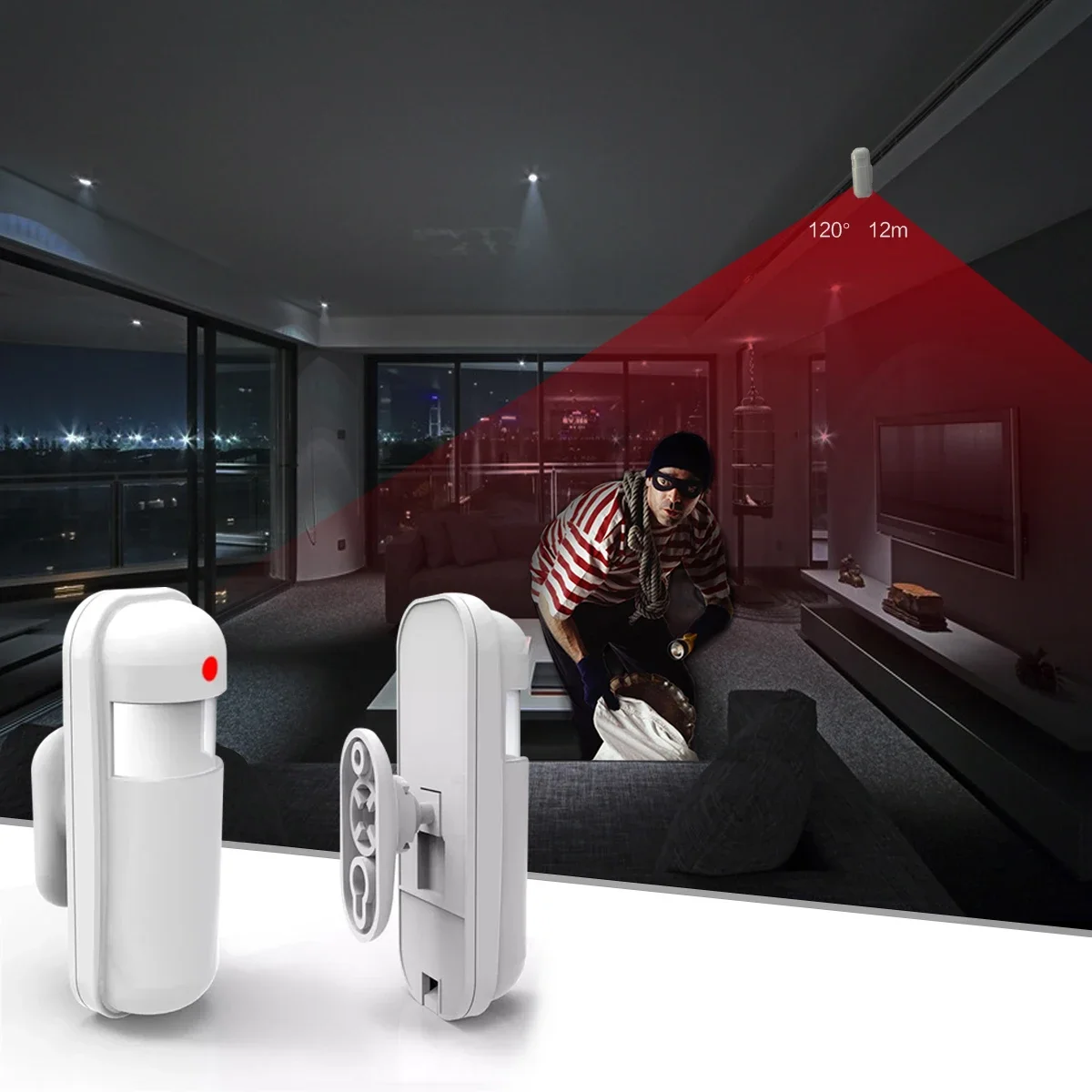 433MHz Motion Sensor Wireless  - đánh giá và giá Home Security Services