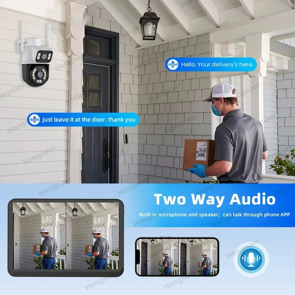 Hongnaer 6MP 4CH Dual Lens Hom - đánh giá và giá Home Security And Camera Systems