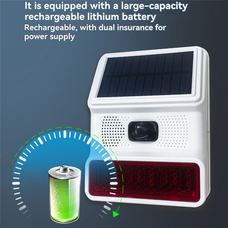 N93R Solar Power Wireless Sire - đánh giá và giá Home Security Siren
