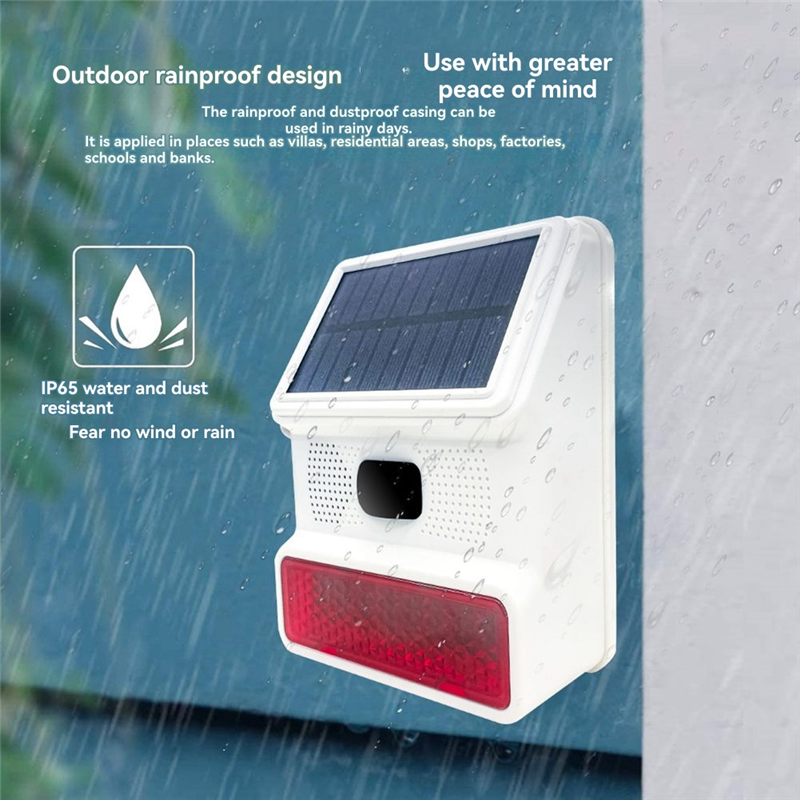 N93R Solar Power Wireless Sire - đánh giá và giá Home Security Siren