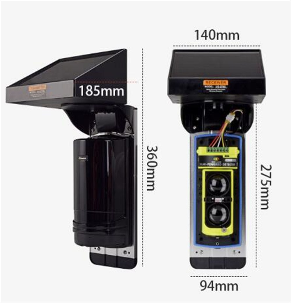 433mhz Wireless Solar Outdoor  - đánh giá và giá Home Security Systems Wireless