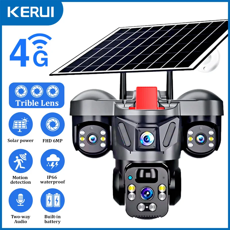 KERUI V380 Pro Outdoor PTZ 6MP - đánh giá và giá Home Security Services