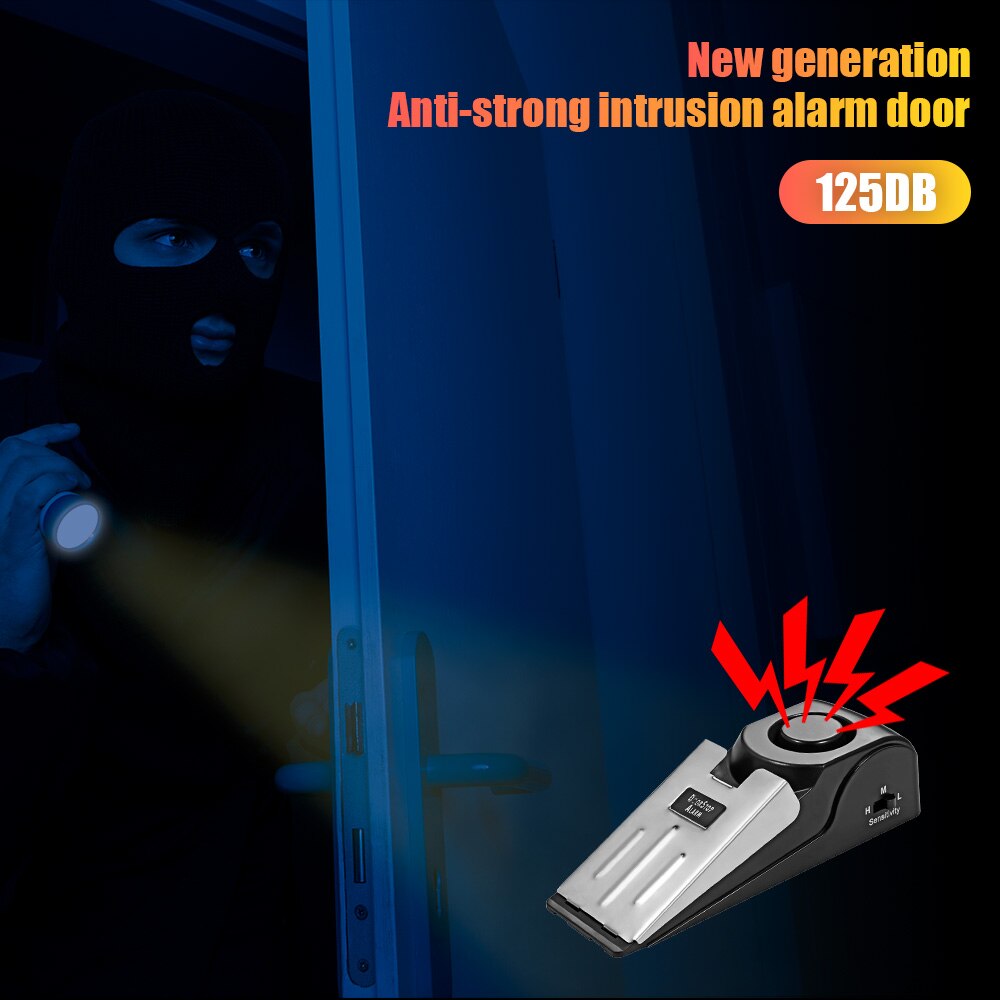 Wireless Door Stop Alarm Syste - đánh giá và giá Home Security Systems Wireless