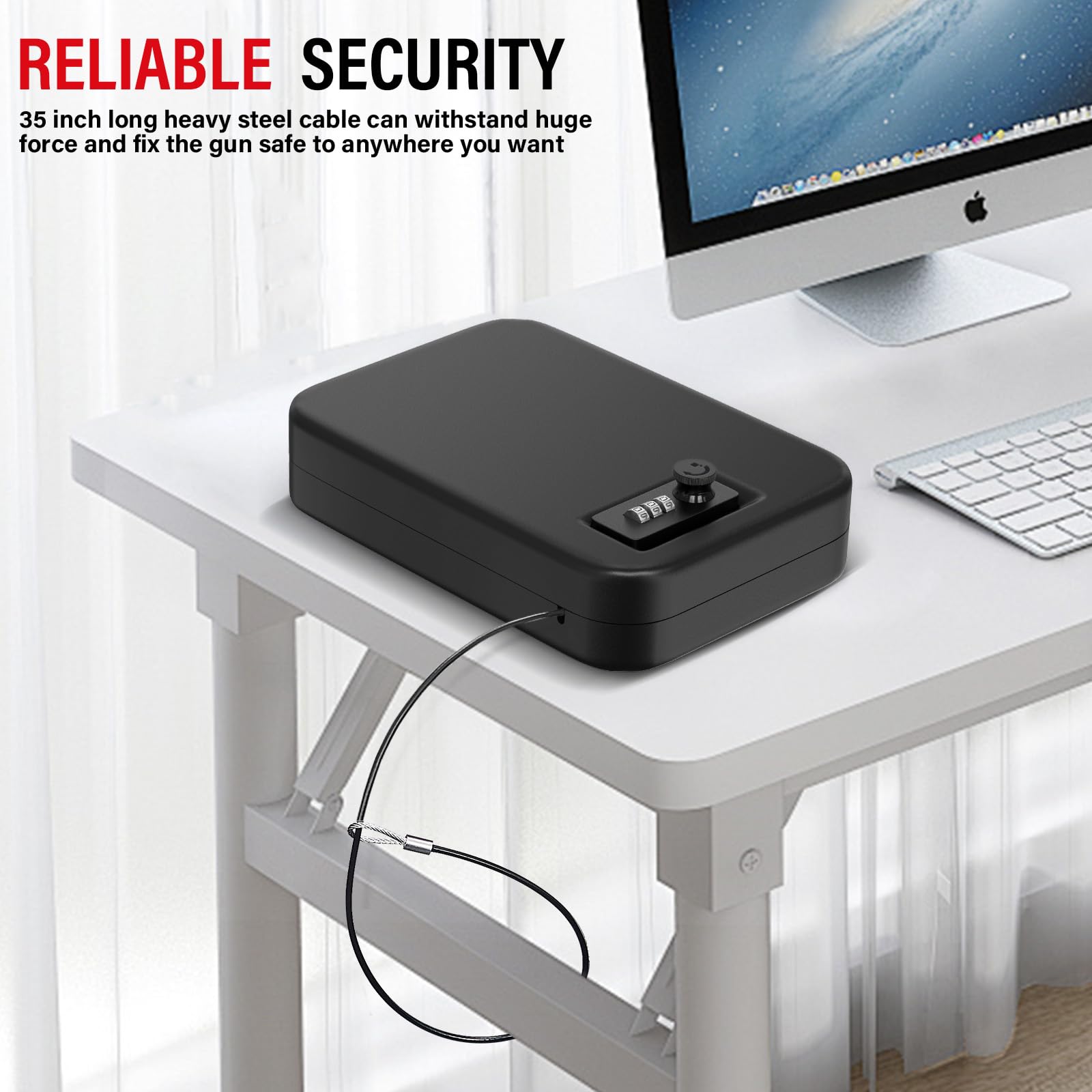 Security Safe Box Personal Saf - đánh giá và giá Home Security Gun