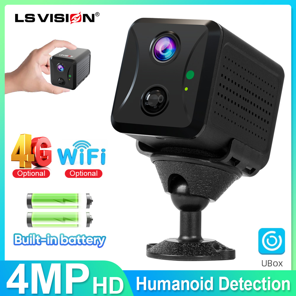LS VISION Mini Camera 4g Sim C - đánh giá và giá Home Security Hidden Cameras