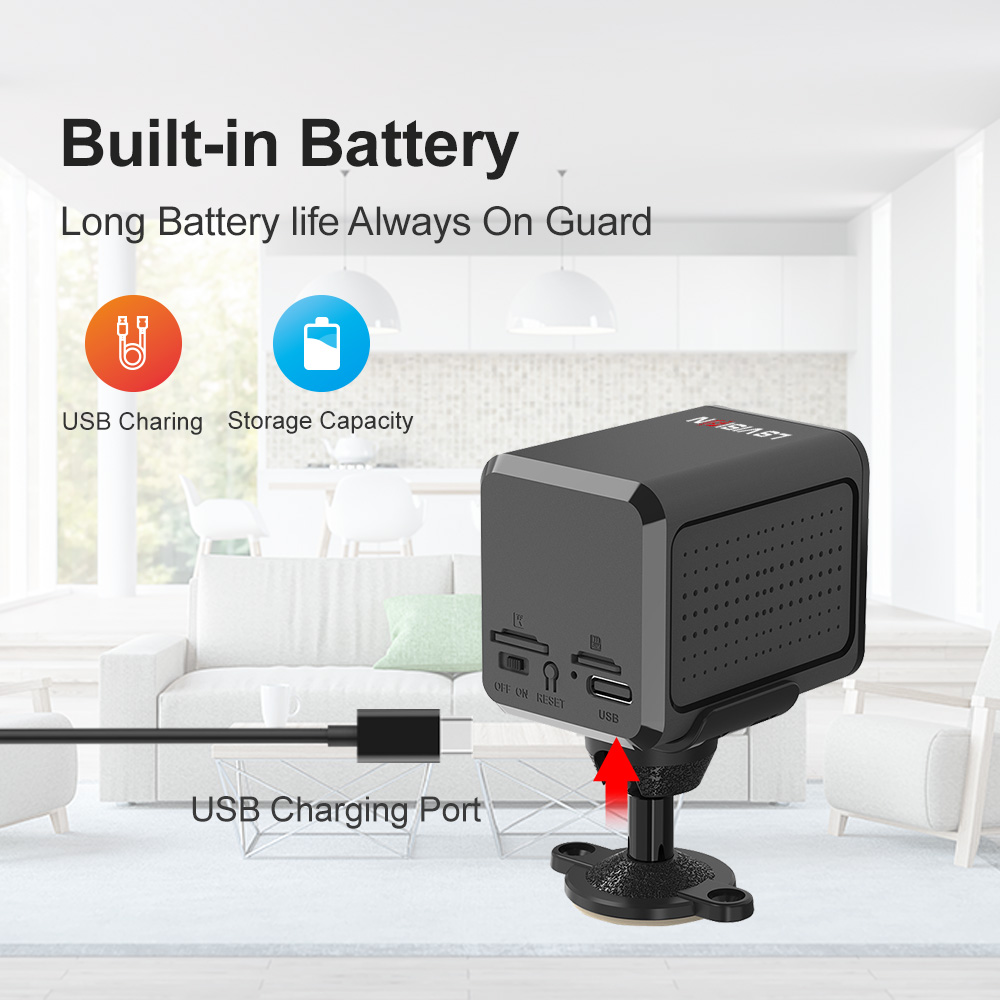 LS VISION Mini Camera 4g Sim C - đánh giá và giá Home Security Hidden Cameras