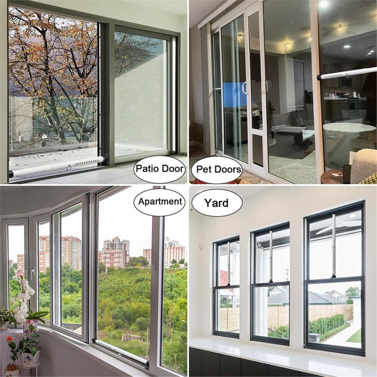 A74U Sliding Door Security Bar - đánh giá và giá Home Security Tips